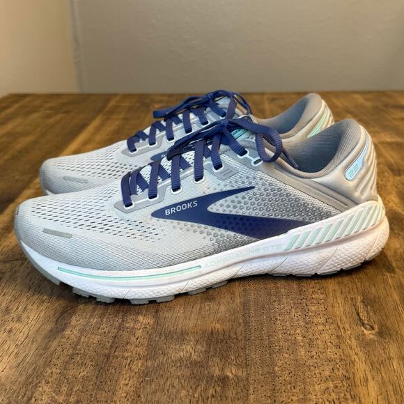 Brooks Adrenaline GTS 22 Shoe Stability Running Walking Gray Women’s Size 11B - Picture 4 of 11